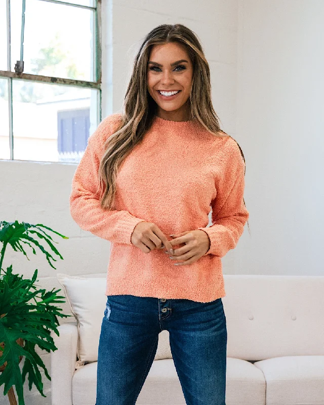 Alayna Cozy Sweater - Melon