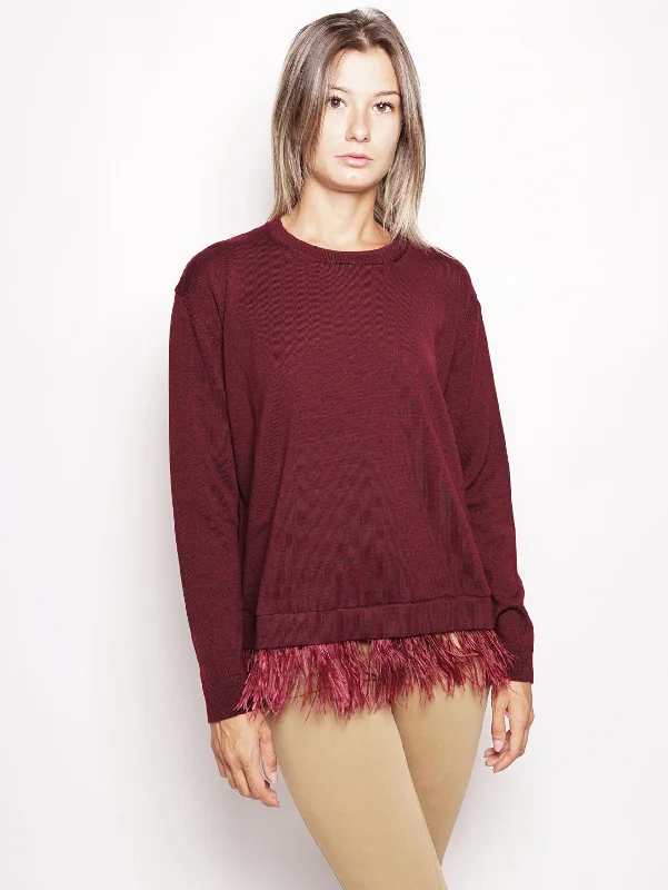 Maglione Lown Bordeaux