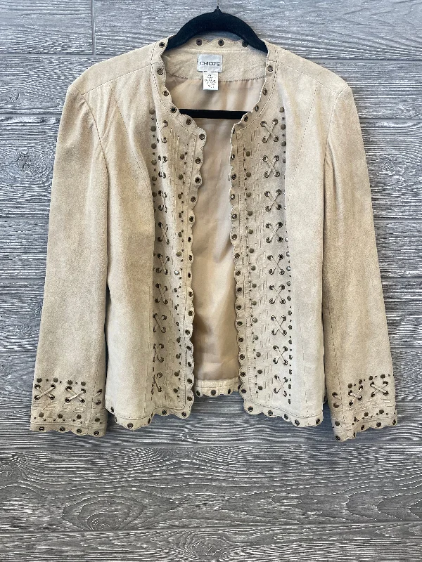 Tan Blazer Chicos, Size S