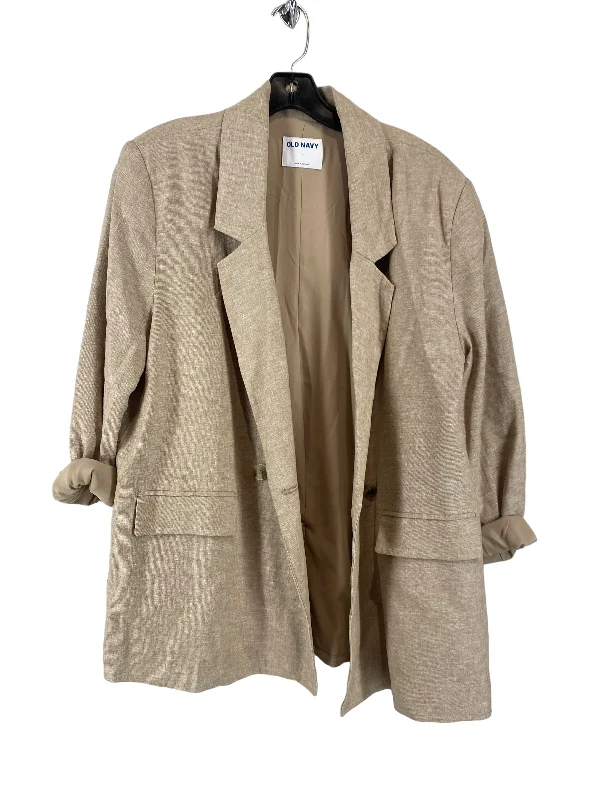 Tan Blazer Old Navy, Size L