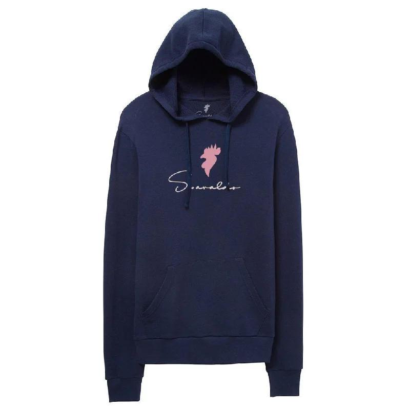 Weekender Hoodie Navy/Pink Logo