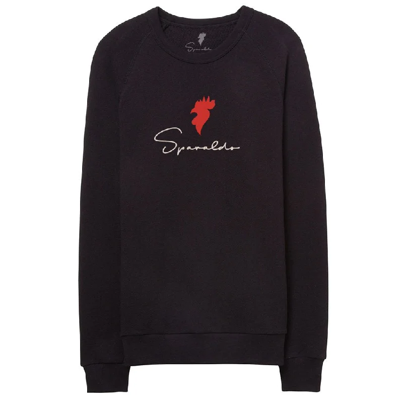 Legend Pullover Sweatshirt Black/Red Logo