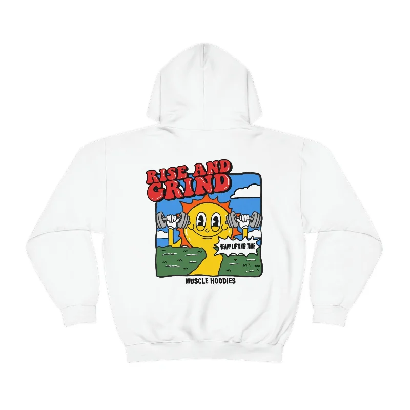 RISE AND GRIND -HOODIE