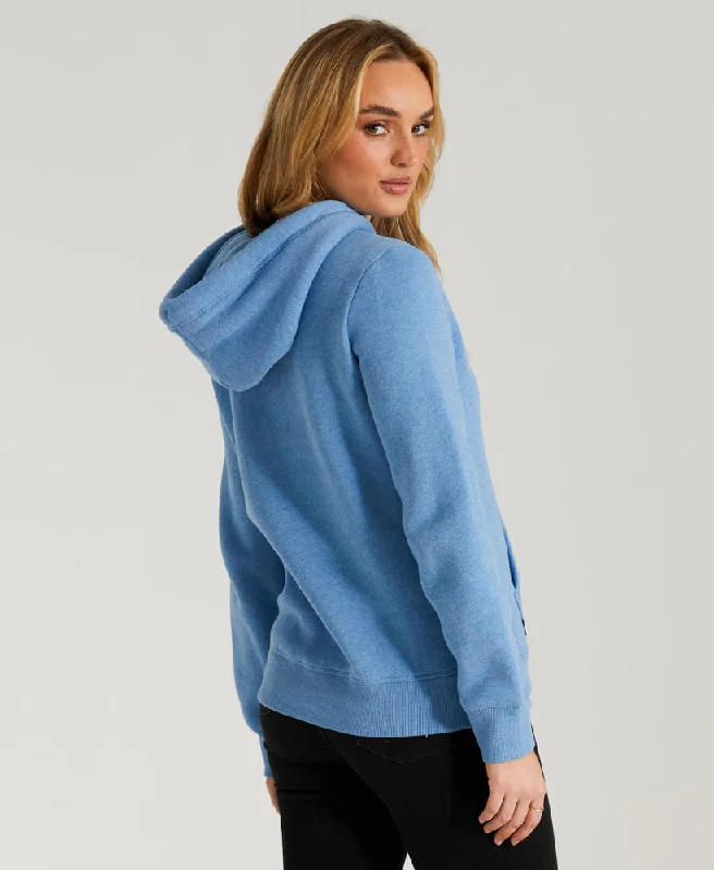 Essential Hood | Blush Blue Marle