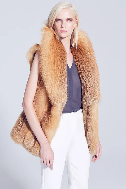 Celia Fox Fur Vest