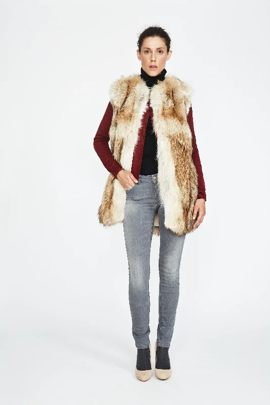 Parker Coyote Fur Vest