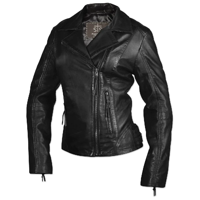 Women's Ranchwear  Bramble Black Leather Jacket