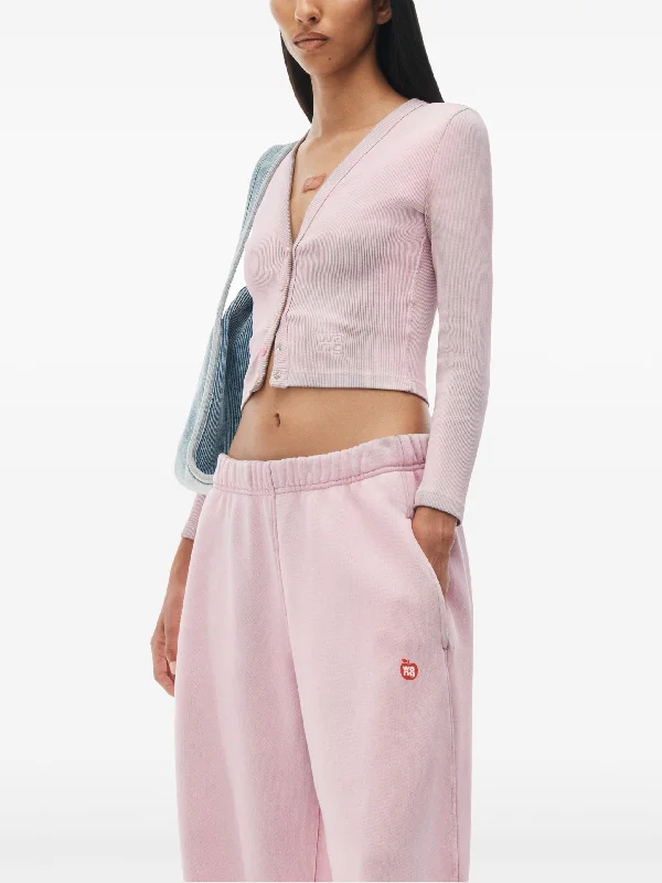 alexander-wang-logo-embossed-cropped-v-neck-cardigan-cardigans-300038240pnk