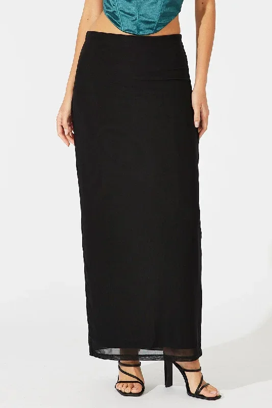 black-maxi-skirt-high-rise-mesh-sl2915g-84p-1