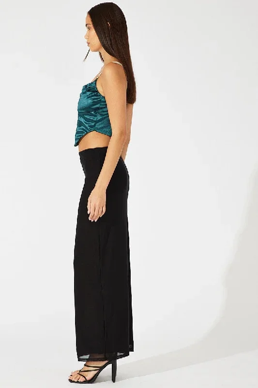 black-maxi-skirt-high-rise-mesh-sl2915g-84p-1