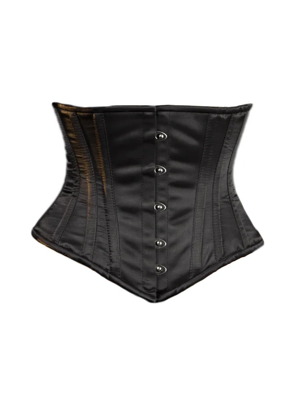 Black Satin Waist Cincher