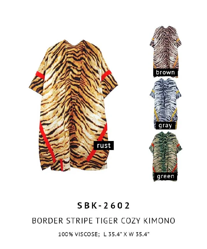 border-stripe-tiger-cozy-kimono