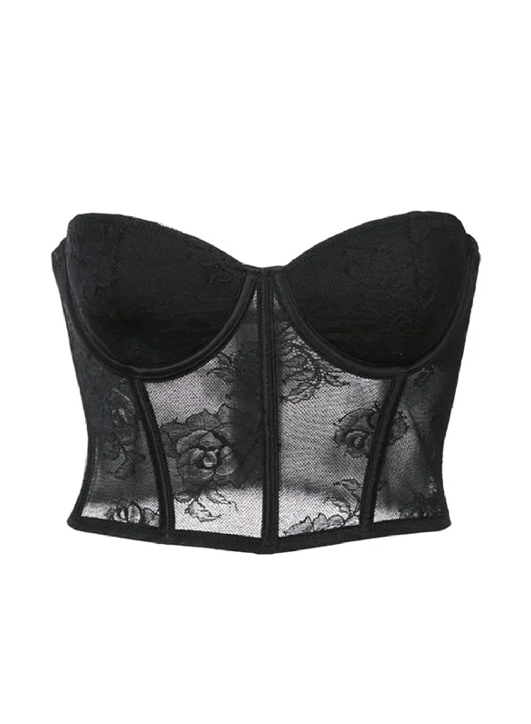 bouquet-lace-bustier-top-black