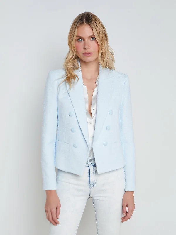 Brooke Open-Front Blazer