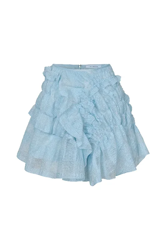 Odessa Skirt Gingham Jacquard