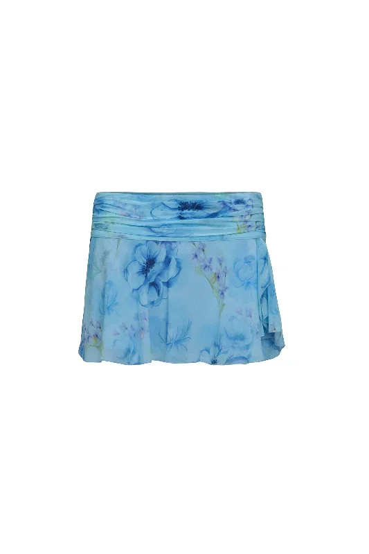 chiffon-slit-mini-skirt-ambrosia-print-angel-blue