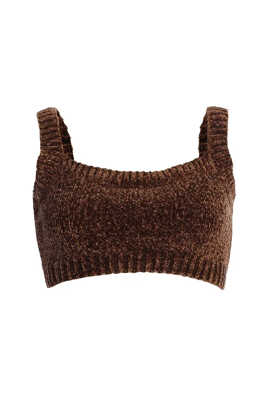 chocolate-gemma-crop-chenille-top