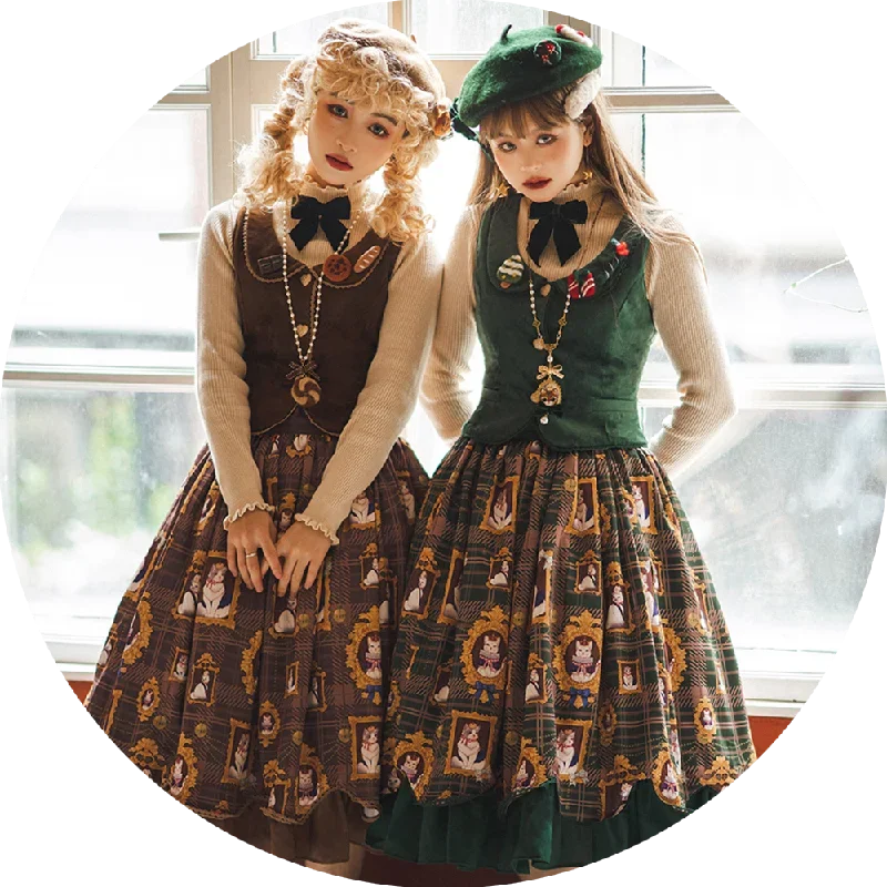 christmas-preppy-style-velvet-lolita-sk-vest-set