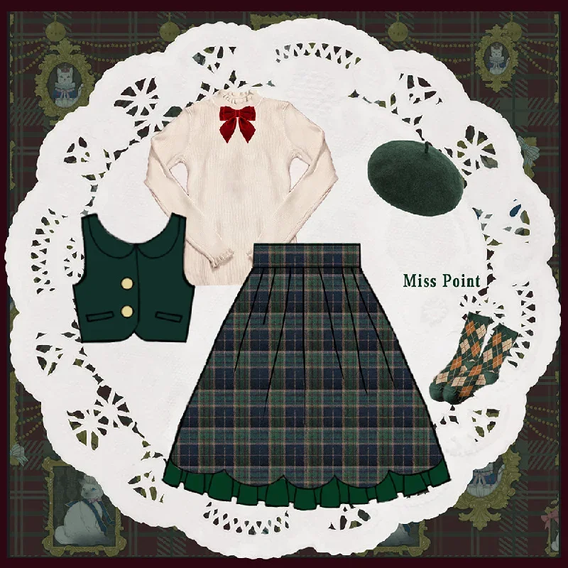 christmas-preppy-style-velvet-lolita-sk-vest-set