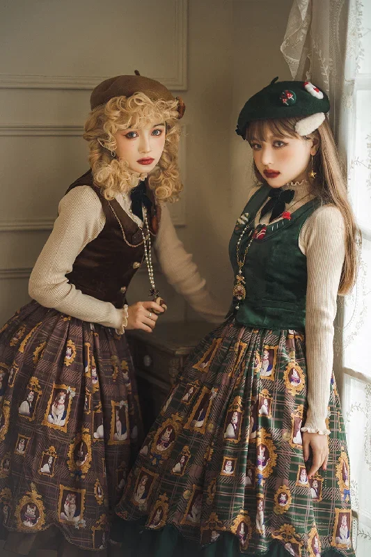 christmas-preppy-style-velvet-lolita-sk-vest-set