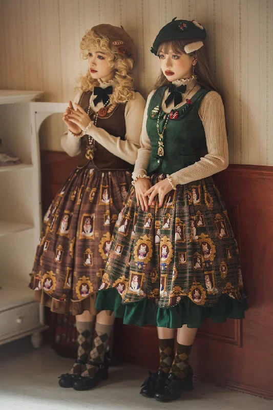 christmas-preppy-style-velvet-lolita-sk-vest-set