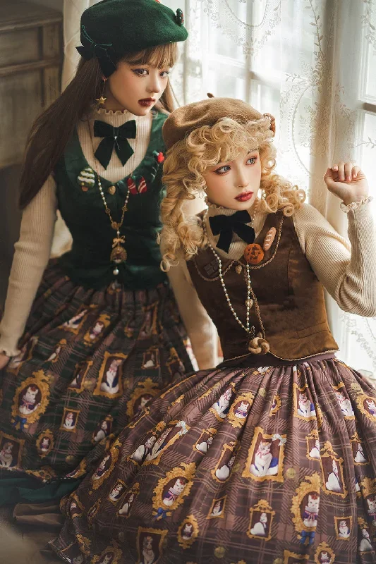 christmas-preppy-style-velvet-lolita-sk-vest-set