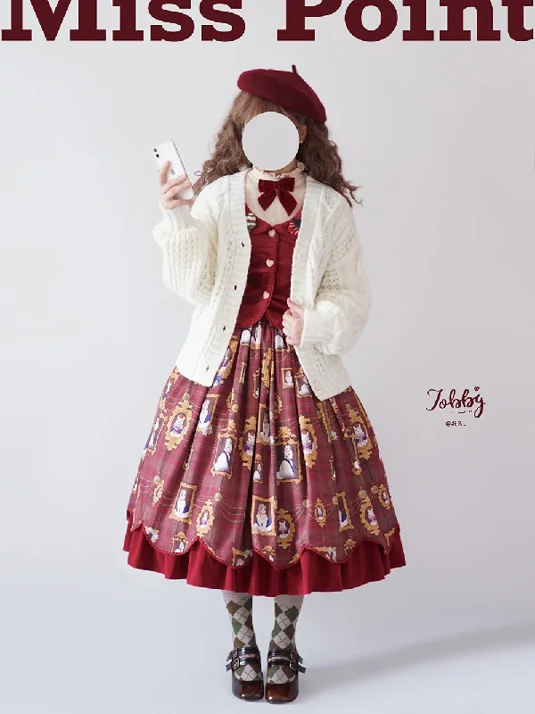 christmas-preppy-style-velvet-lolita-sk-vest-set