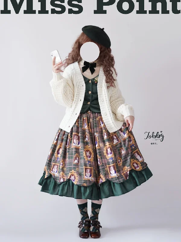 christmas-preppy-style-velvet-lolita-sk-vest-set