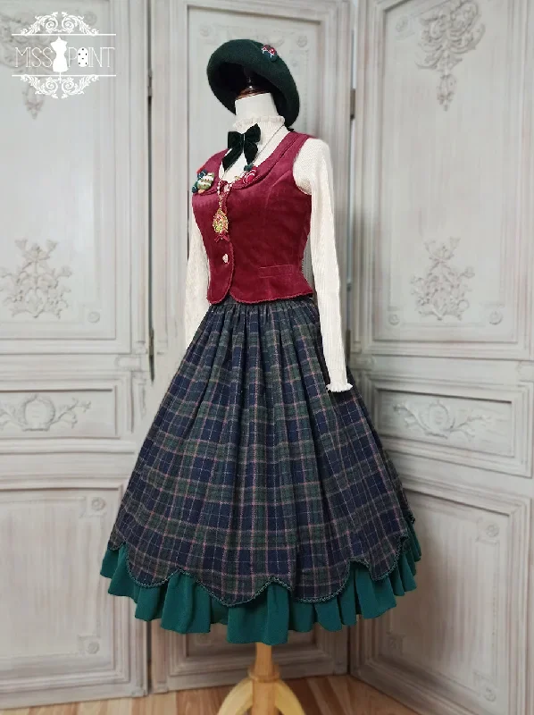 christmas-preppy-style-velvet-lolita-sk-vest-set