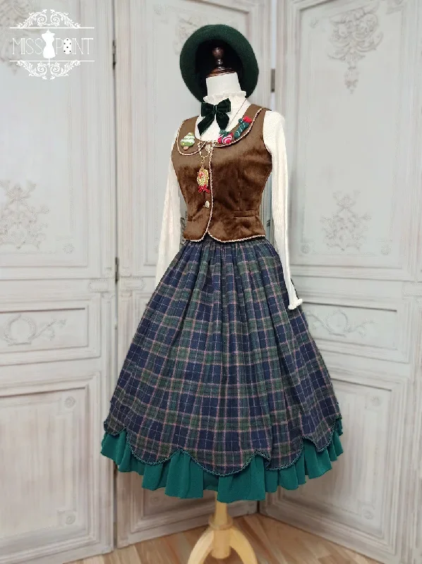 christmas-preppy-style-velvet-lolita-sk-vest-set