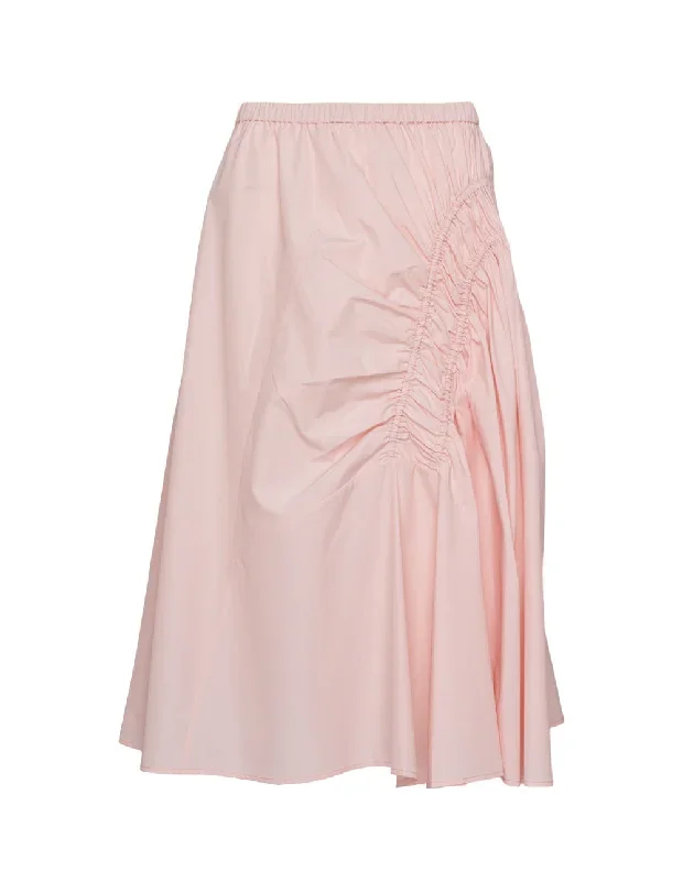 Polyester Cotton Taffeta Elastic Skirt