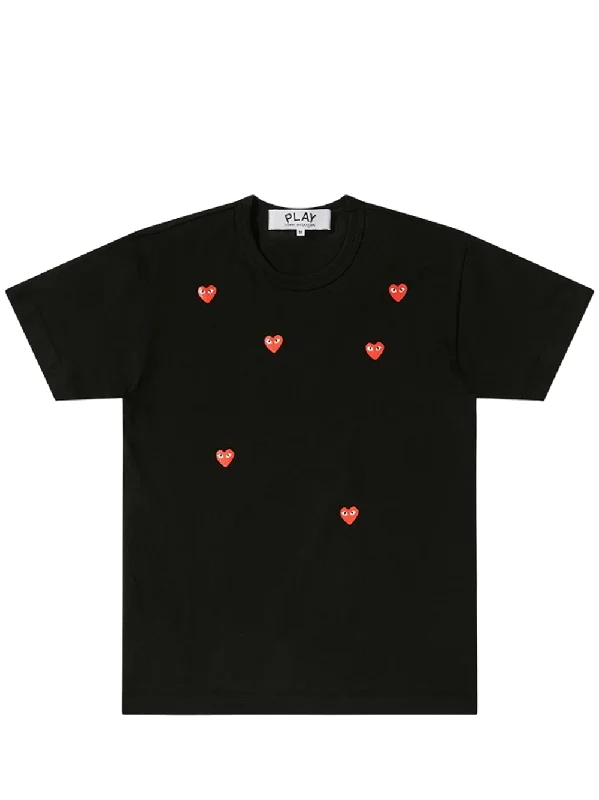 Multi Red Heart Logo T-Shirt Unisex