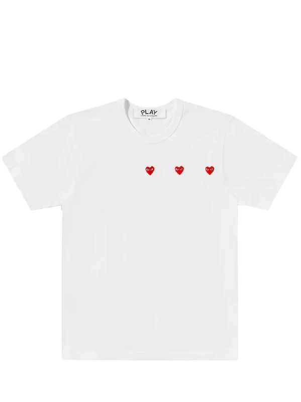 Multi Red Heart T-Shirt Unisex