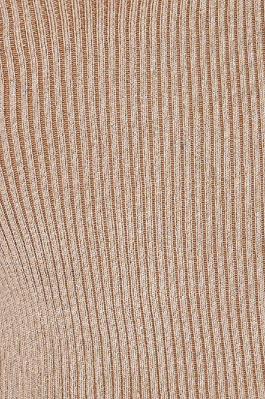 cooler-turn-ribbed-top-beige