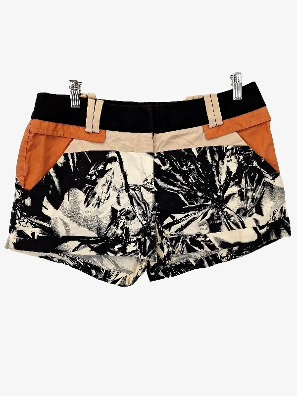 Cue Tropical Tailored Mini Shorts Size 12