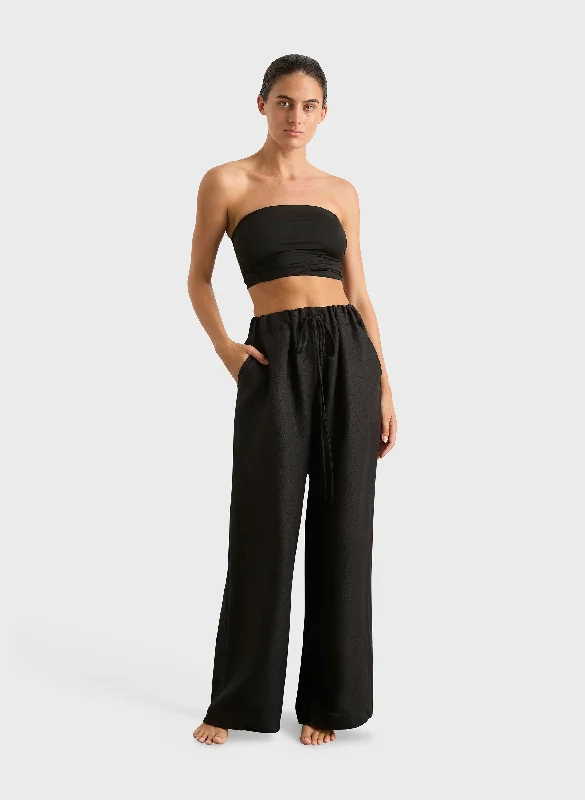 Delphi Relaxed Pant - Black