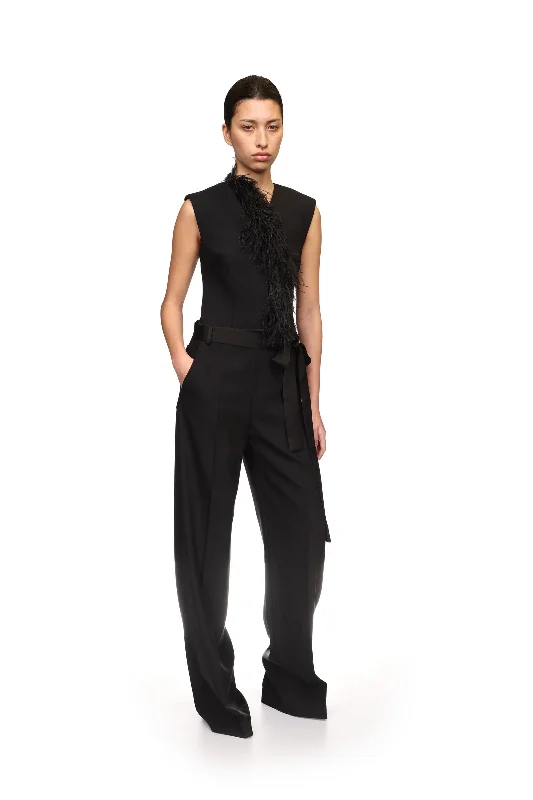 detachable-feather-trim-detail-wide-leg-jumpsuit