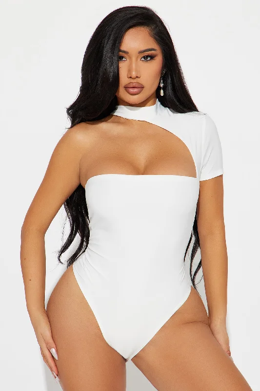 Do It Better Bodysuit - White