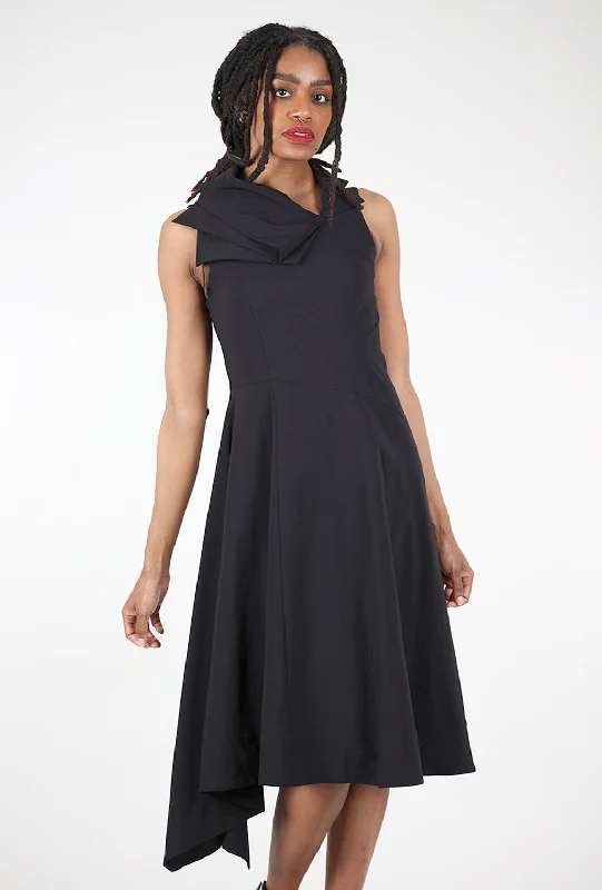 Anjil Dress, Black