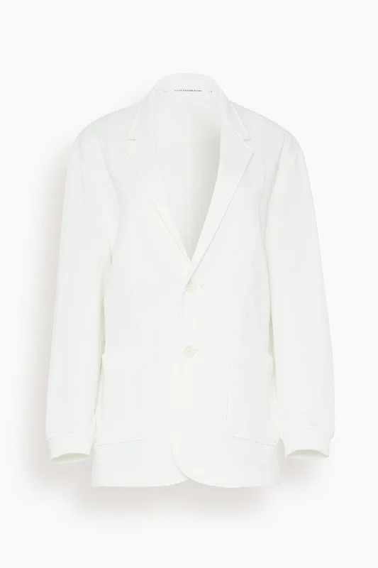 Gala Tailored Jacket in White