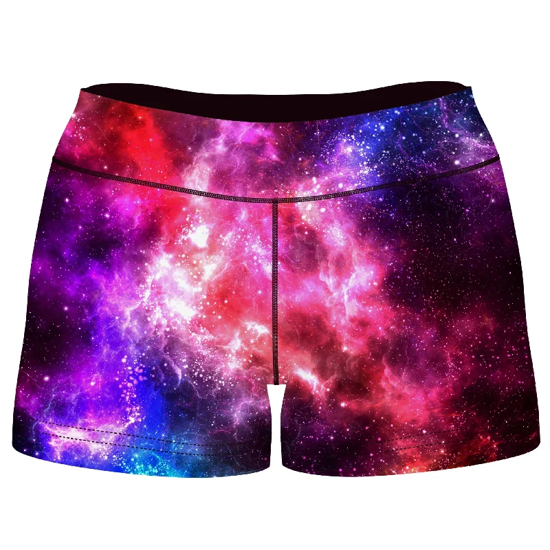 Galaxy Vibe High-Waisted Women's Shorts