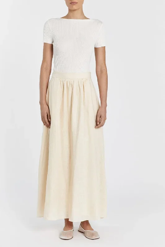 gemima-lemon-linen-midi-skirt