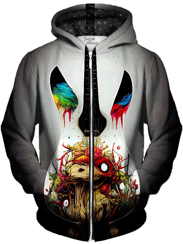 Hypnotic Reaction Unisex Zip-Up Hoodie