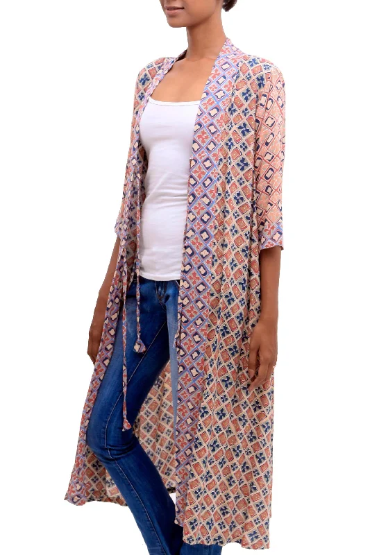 kelud-crisscross-chili-and-azure-printed-rayon-long-kimono-from-bali