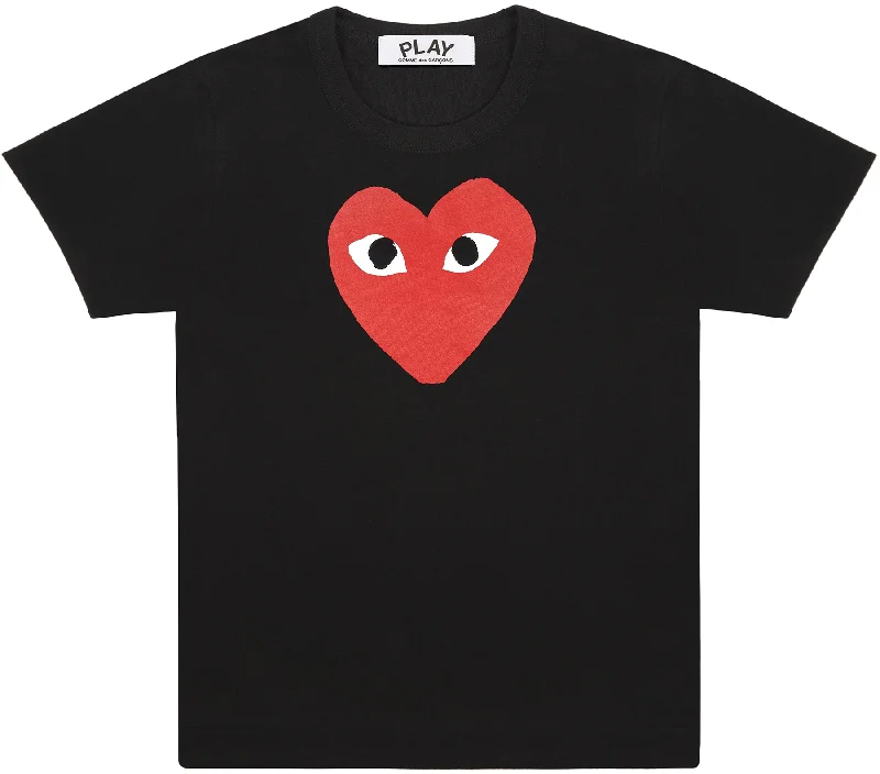 Laminated Red Heart Tee Women