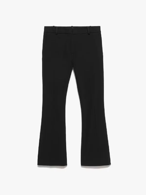 Le Crop Mini Boot Trouser -- Noir