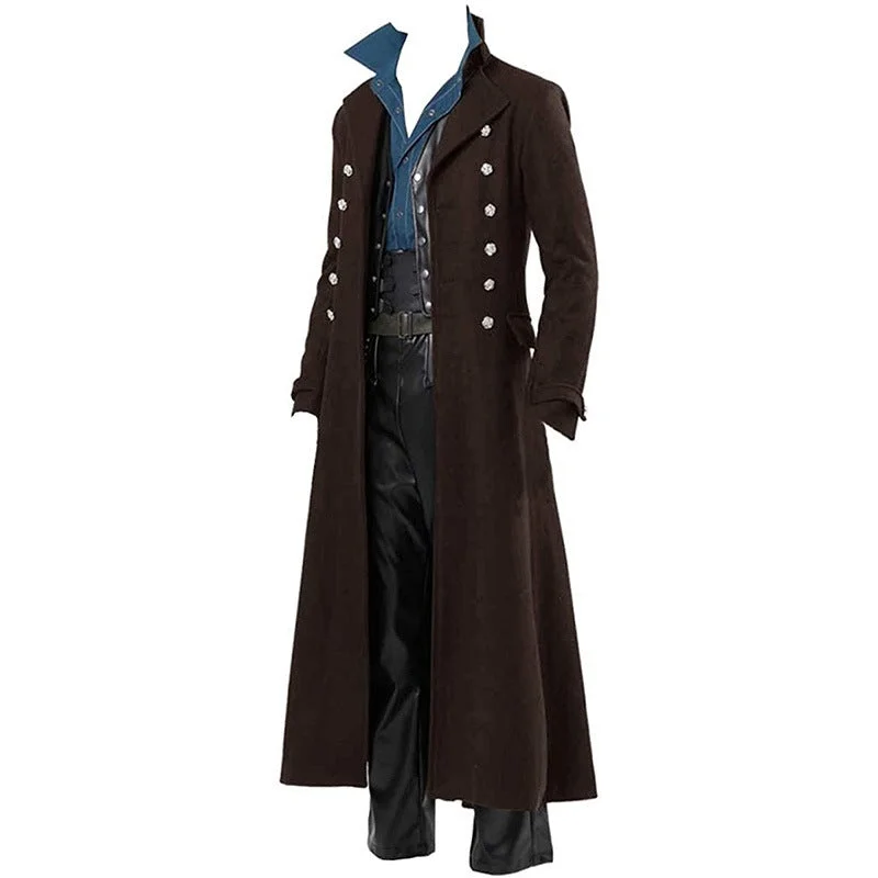 Long steampunk coat