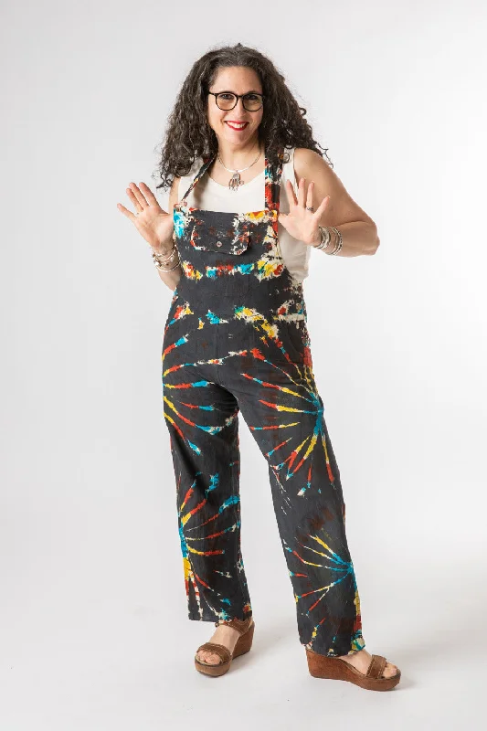 Mexicali Unisex Tie Dye Overalls