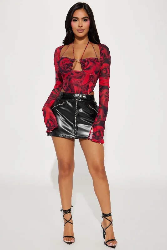 miranda-mesh-floral-corset-top-red-combo