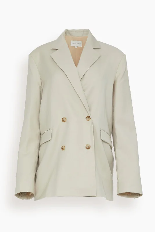 New Donau Blazer in Beige